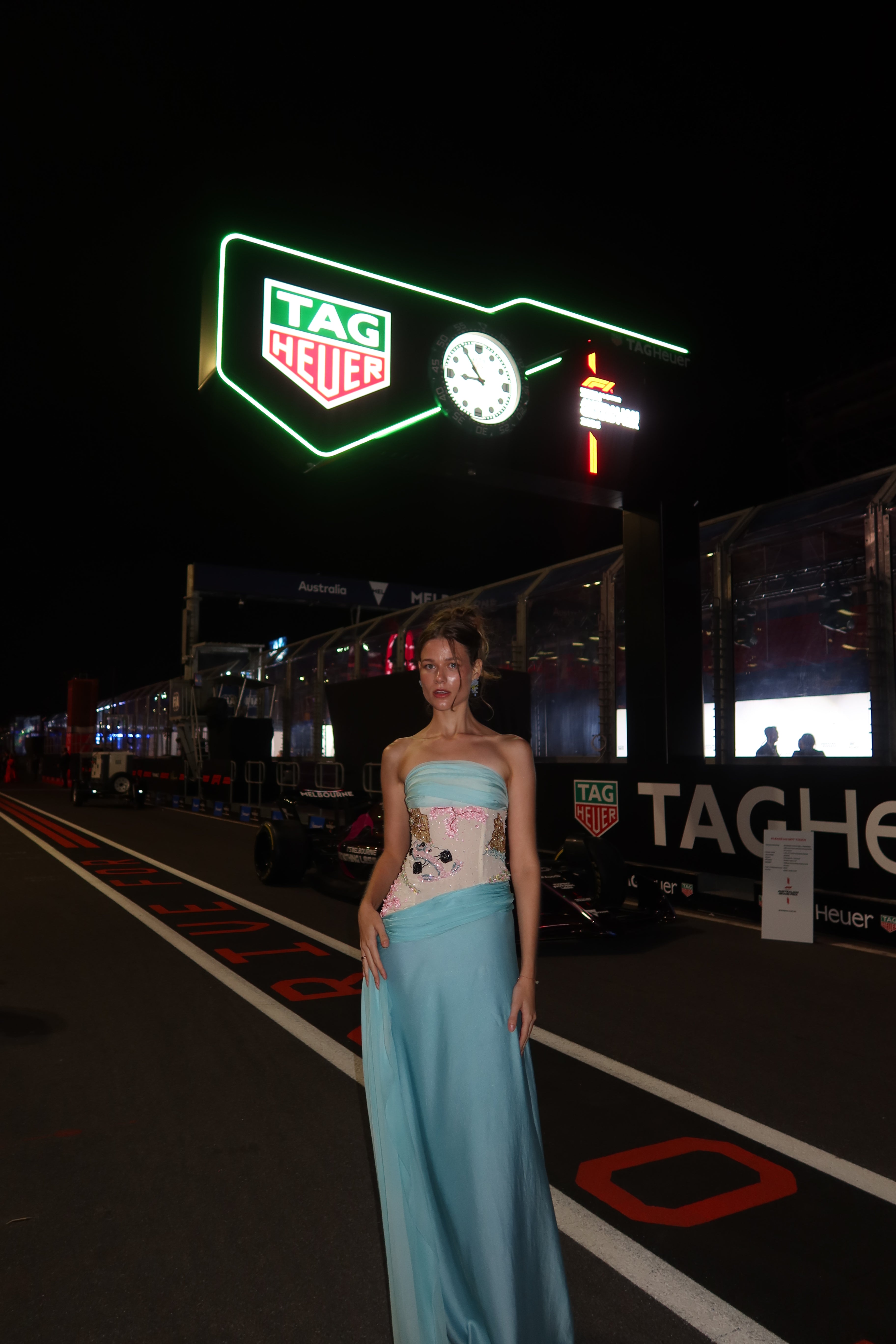 Beaded F1 dress - Glamour on the Grid 2026