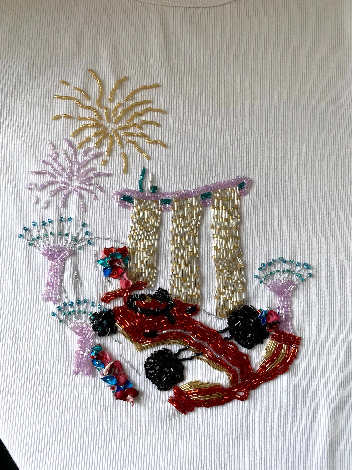 Beaded F1 Shirt - Singapore