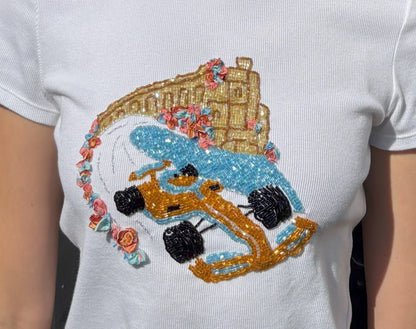 Beaded F1 shirt Monaco