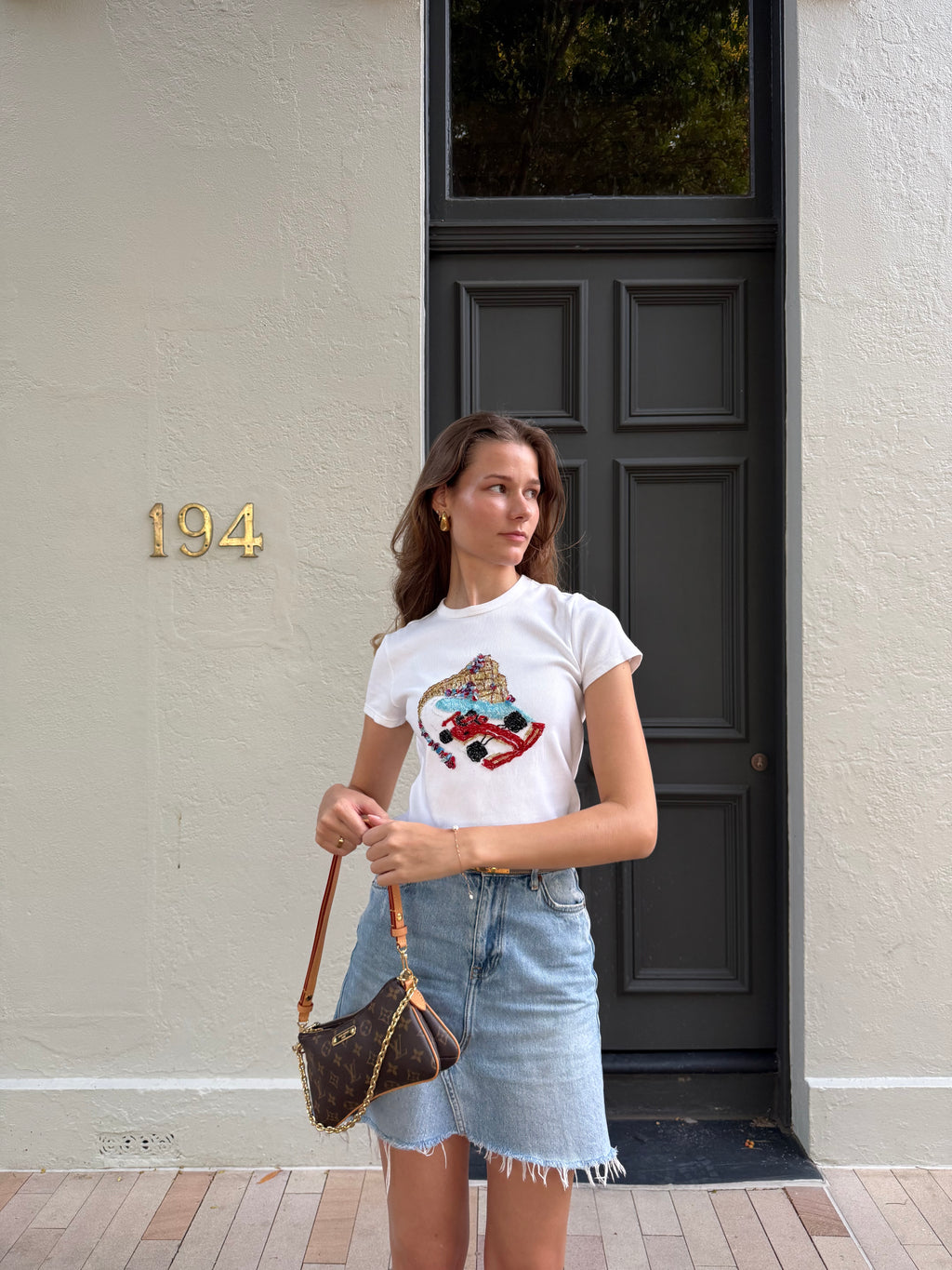 Beaded F1 shirt - Monaco