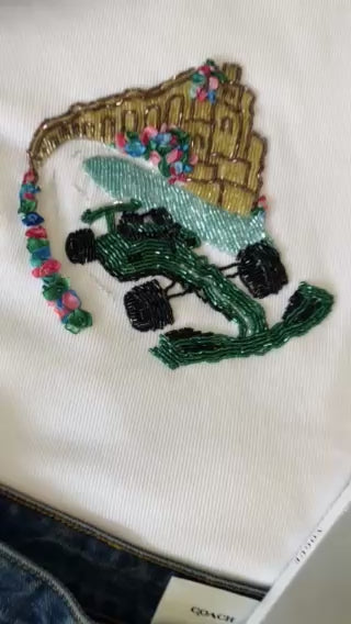 Beaded F1 shirt Monaco